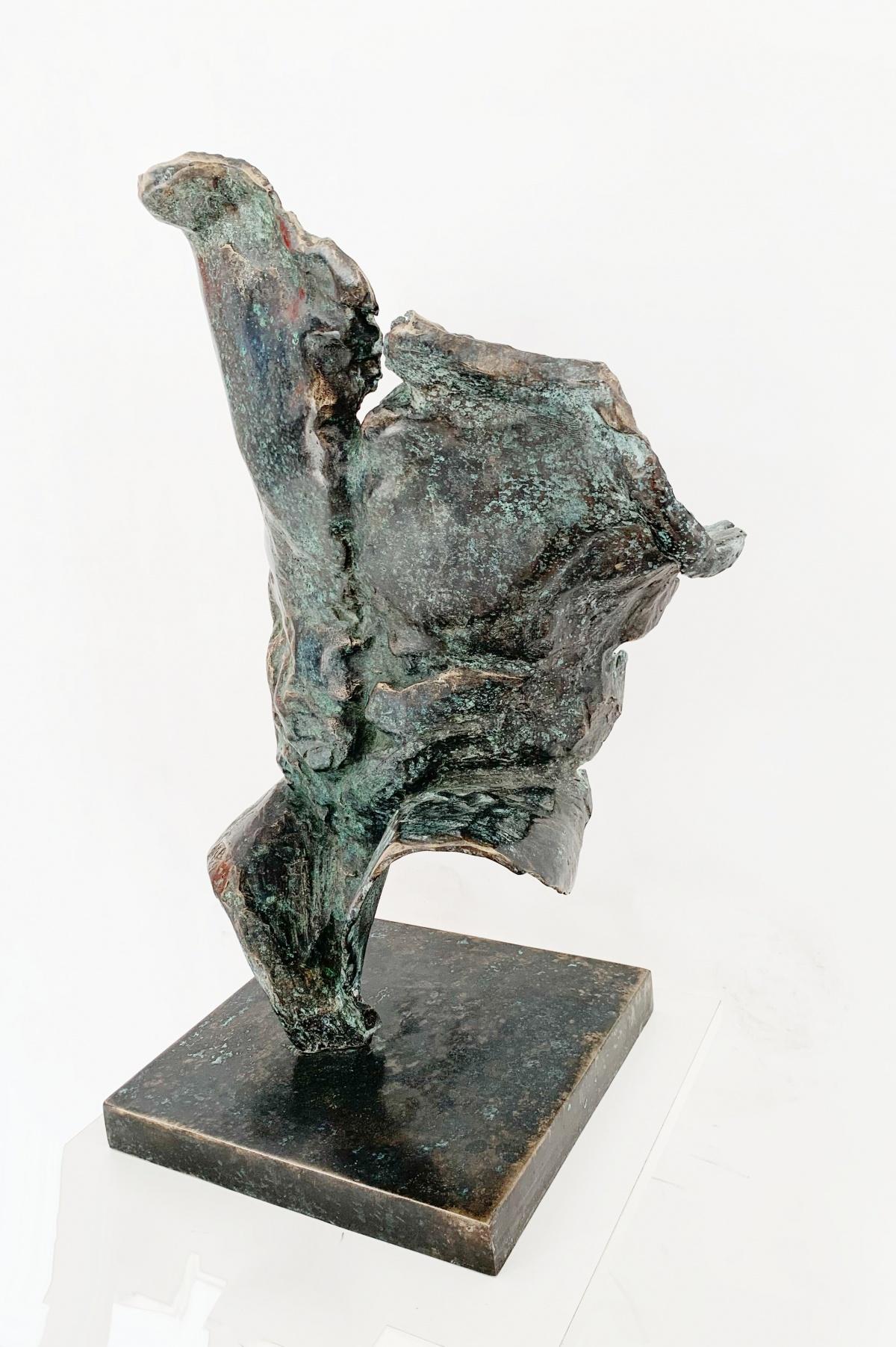 Torso - 21st Century, Contemporary bronze sculpture, Figurative, Classical  - Painting by Michał Bajsarowicz