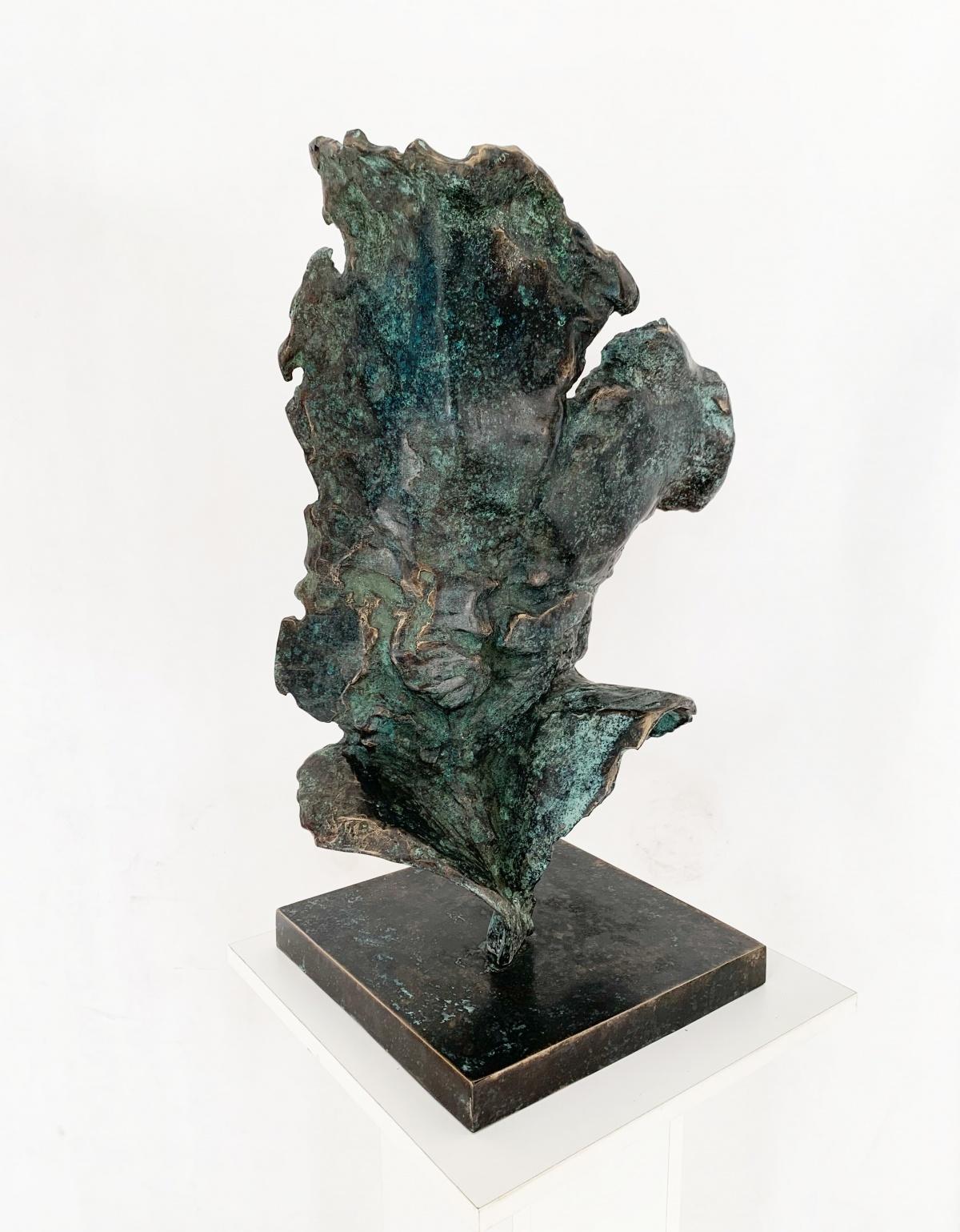 Torso - 21st Century, Contemporary bronze sculpture, Figurative, Classical  - Naturalistic Painting by Michał Bajsarowicz