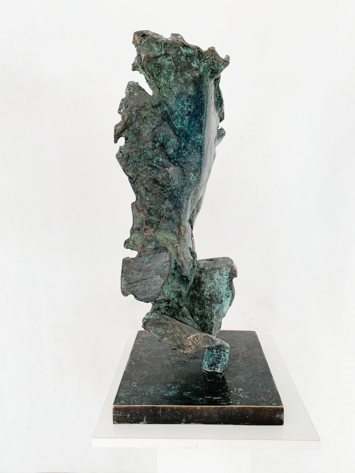 Torso - 21st Century, Contemporary bronze sculpture, Figurative, Classical  - Gold Figurative Painting by Michał Bajsarowicz