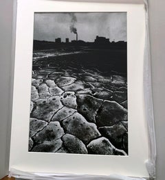 The Landscape around the Marcel Mine - Industrial - Rare Vintage Silver Print
