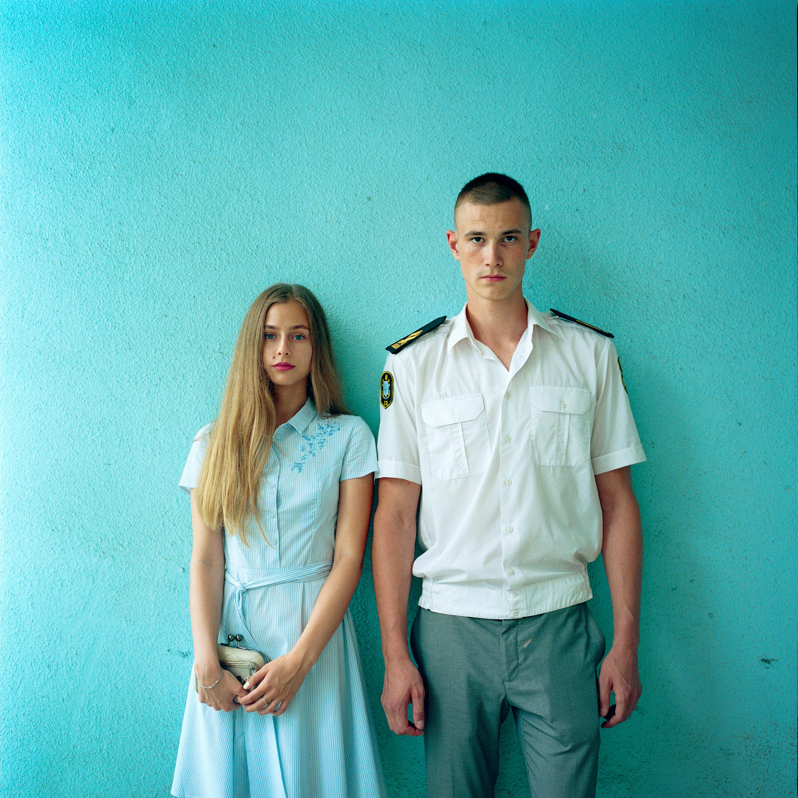 Michal Chelbin Color Photograph - Misha and Nastya