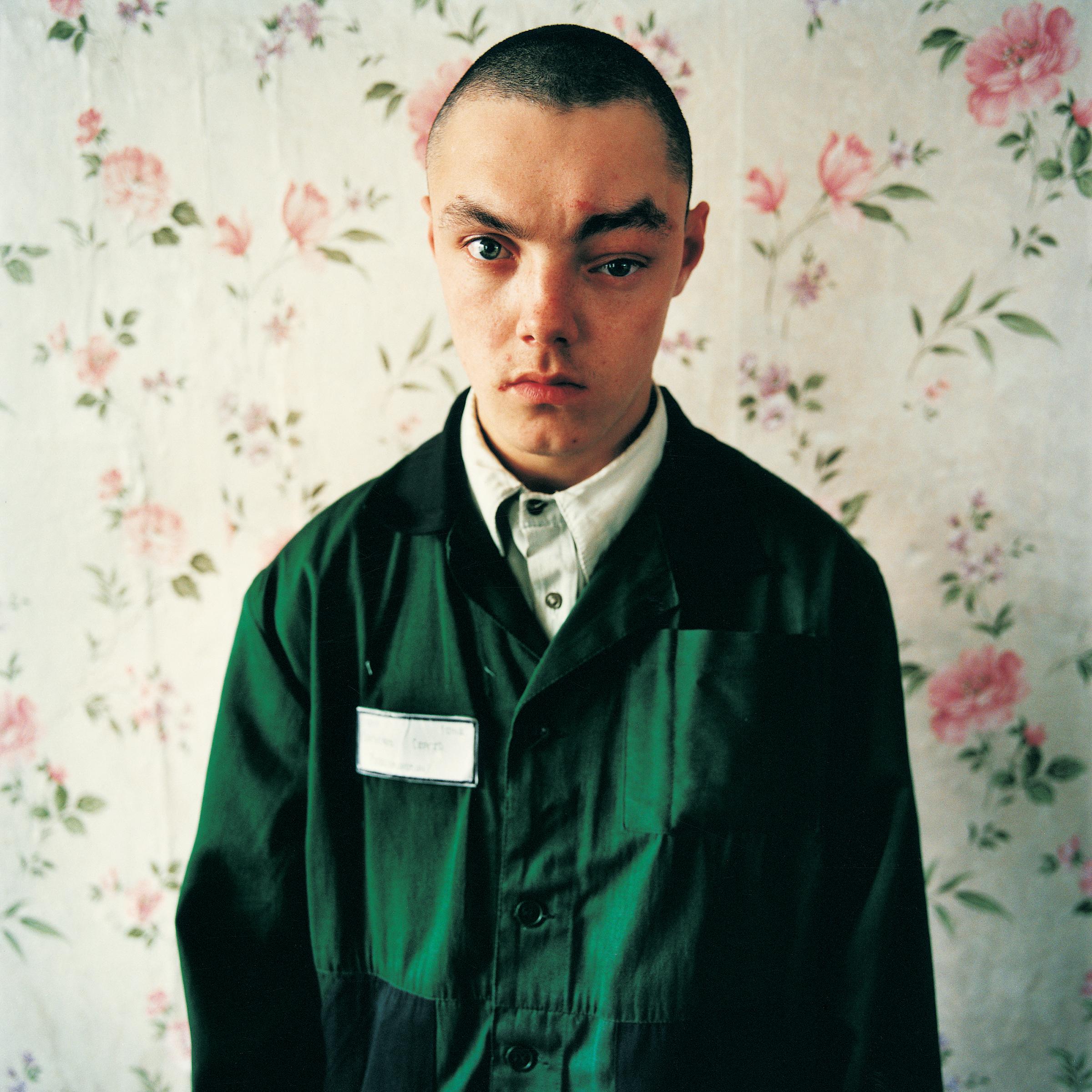 Michal Chelbin Portrait Photograph - Sergey (Sentenced for Murder): Juvenile Prison for Boys