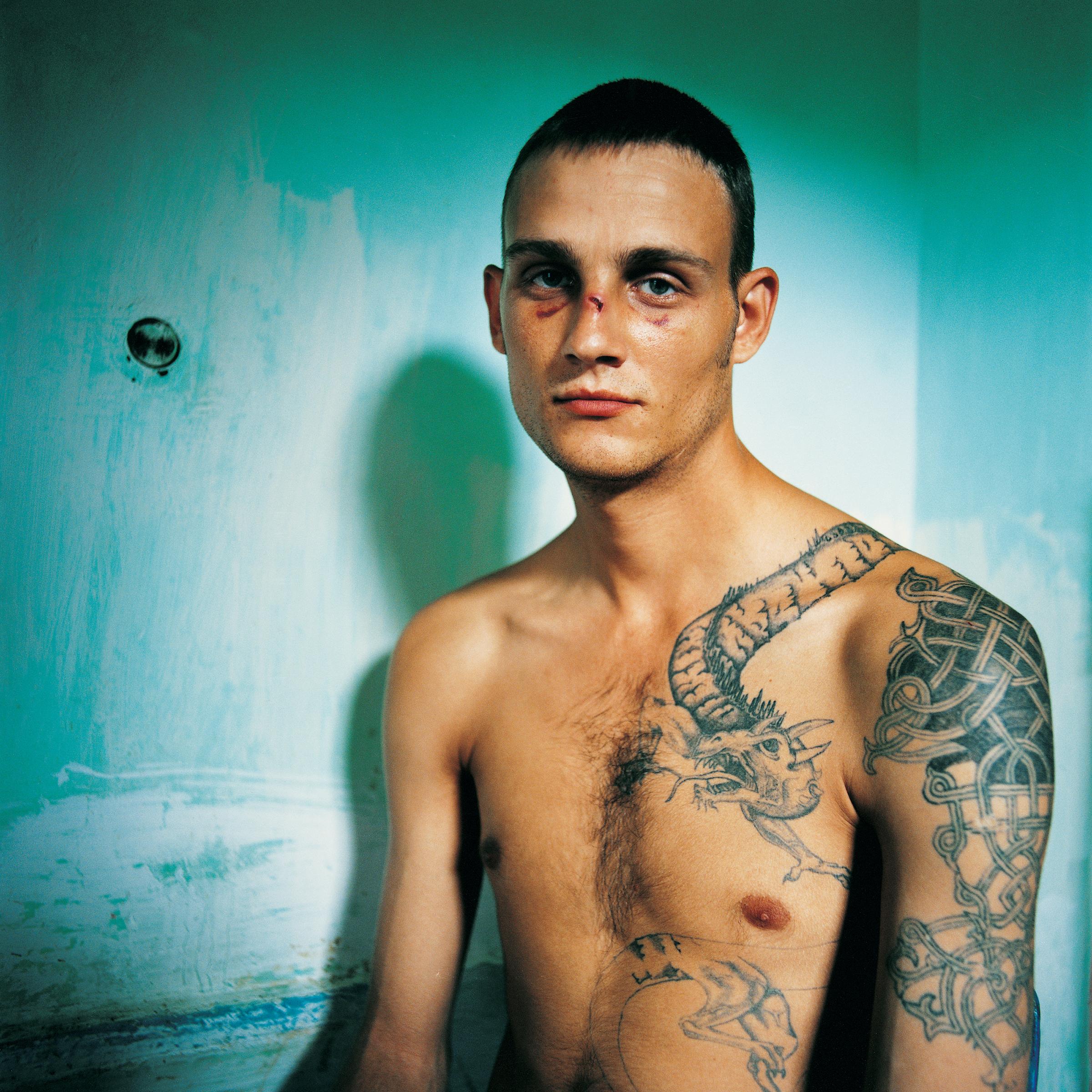 Michal Chelbin Portrait Photograph - Vania (Sentenced for Murder): Men’s Prison
