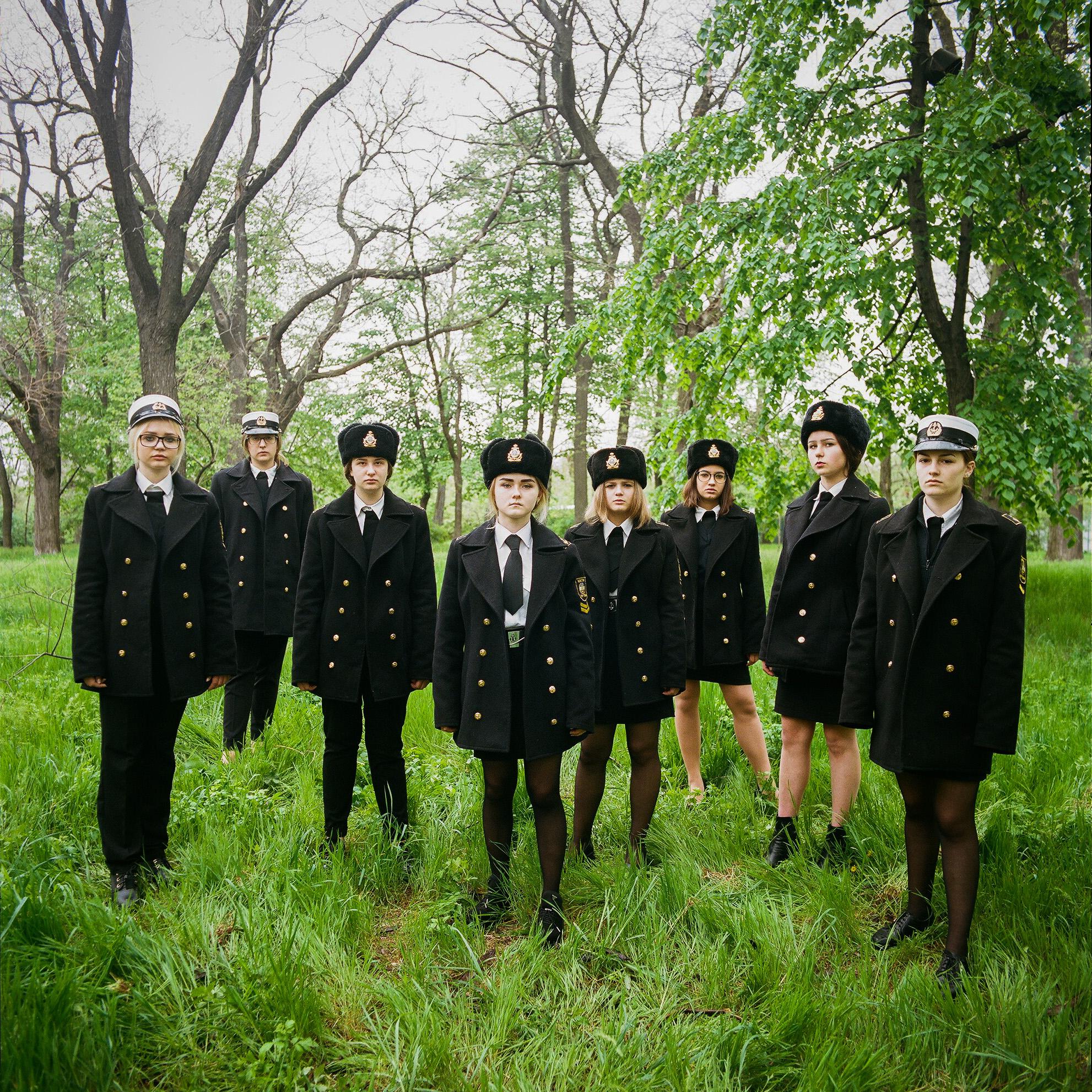 Michal Chelbin Portrait Photograph - Young Cadets (I)
