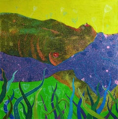 Nude Woman Laying In The Grass