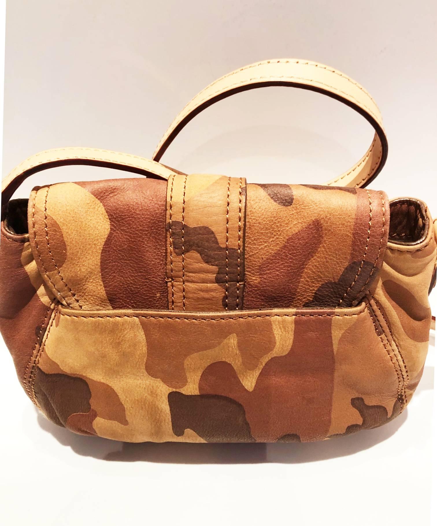 camouflage leather handbags
