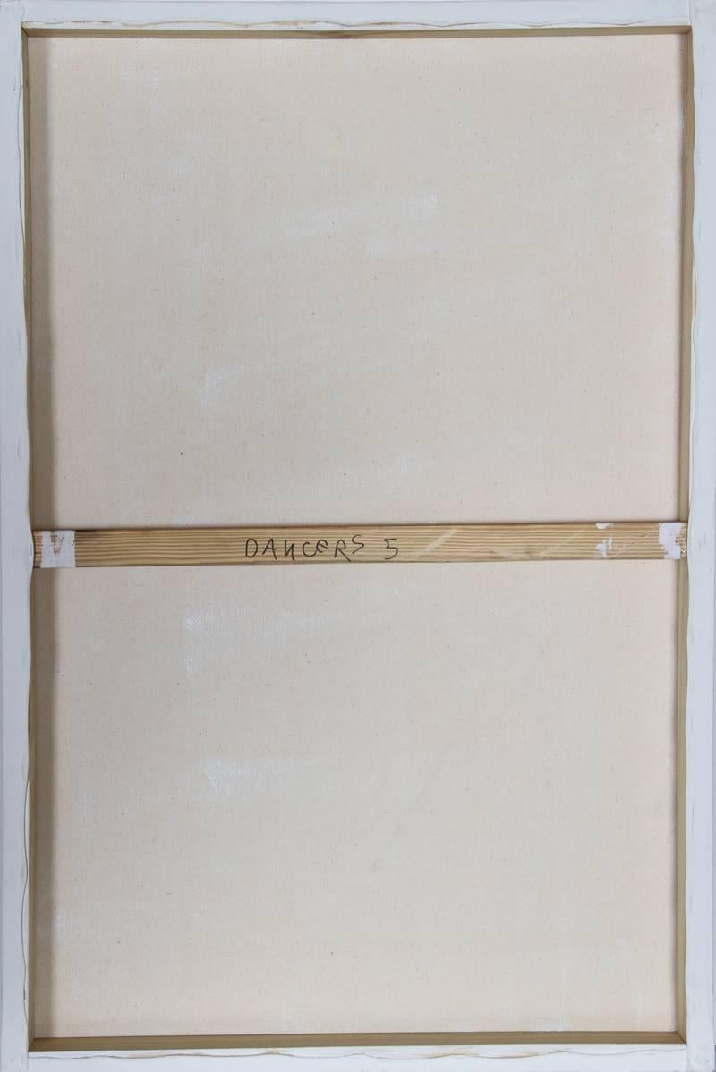Bailarinas 5, Pintura acrílica pop art sobre lienzo de Miche Watkins en venta 1