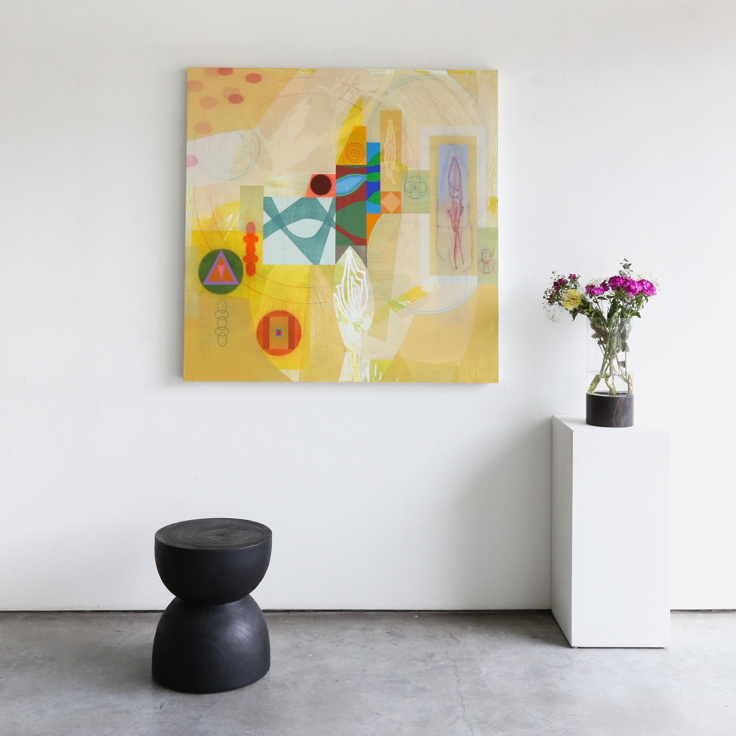 Michael Barringer, de Granite Quarry, en Caroline du Nord, trouve son inspiration dans le monde naturel et l'héritage de l'artisanat familial. Influencé par les œuvres de poètes comme TS Eliot et d'artistes visuels comme Brice Marden, son art mêle