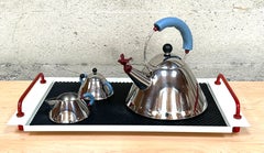 Micheal Graves for Alessi Tea Service Set Memphis Design