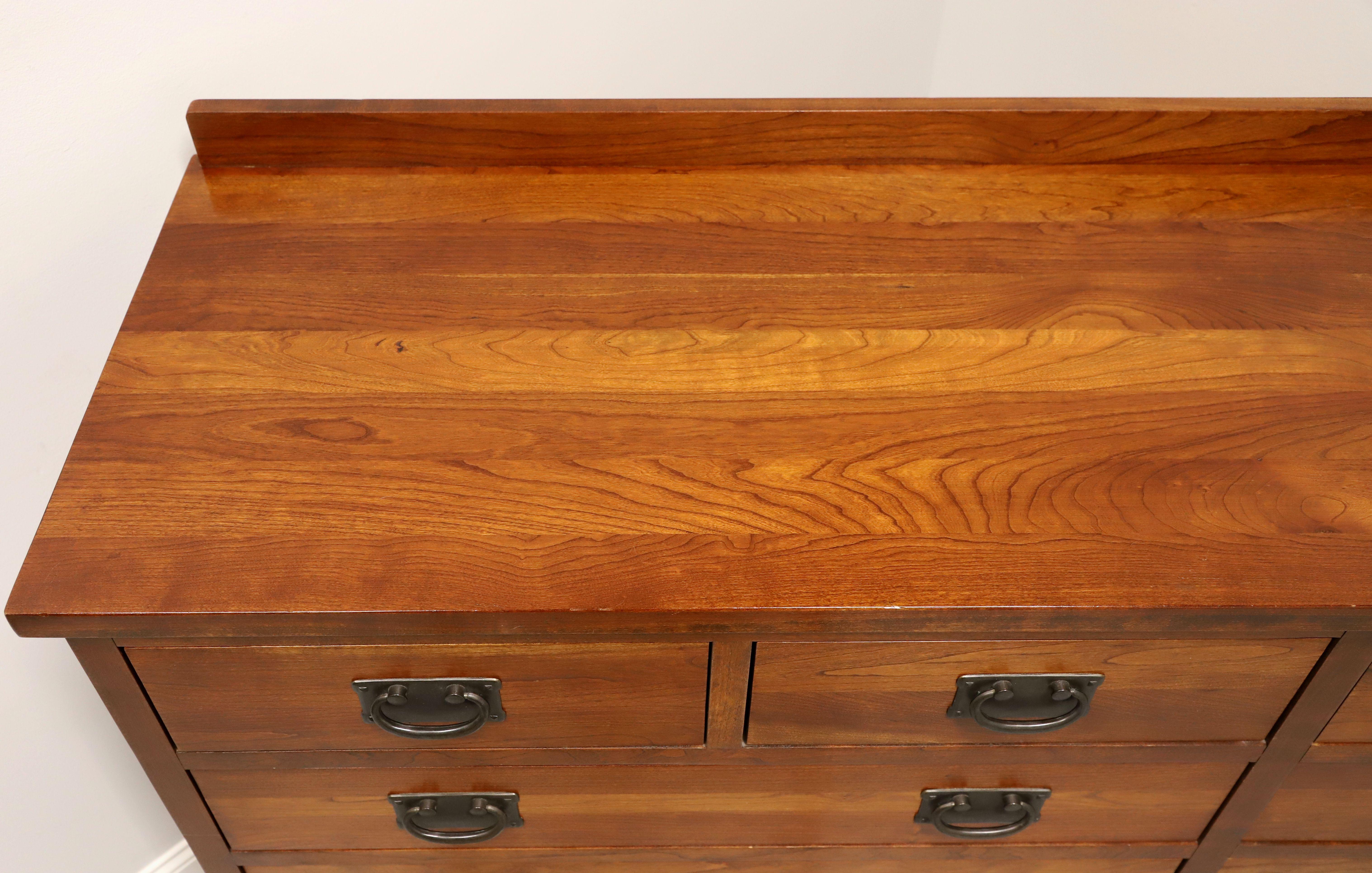 20th Century MICHEAL'S MISSION by MILLER Cherry Arts & Crafts Mule Chest with Cedar Drawers