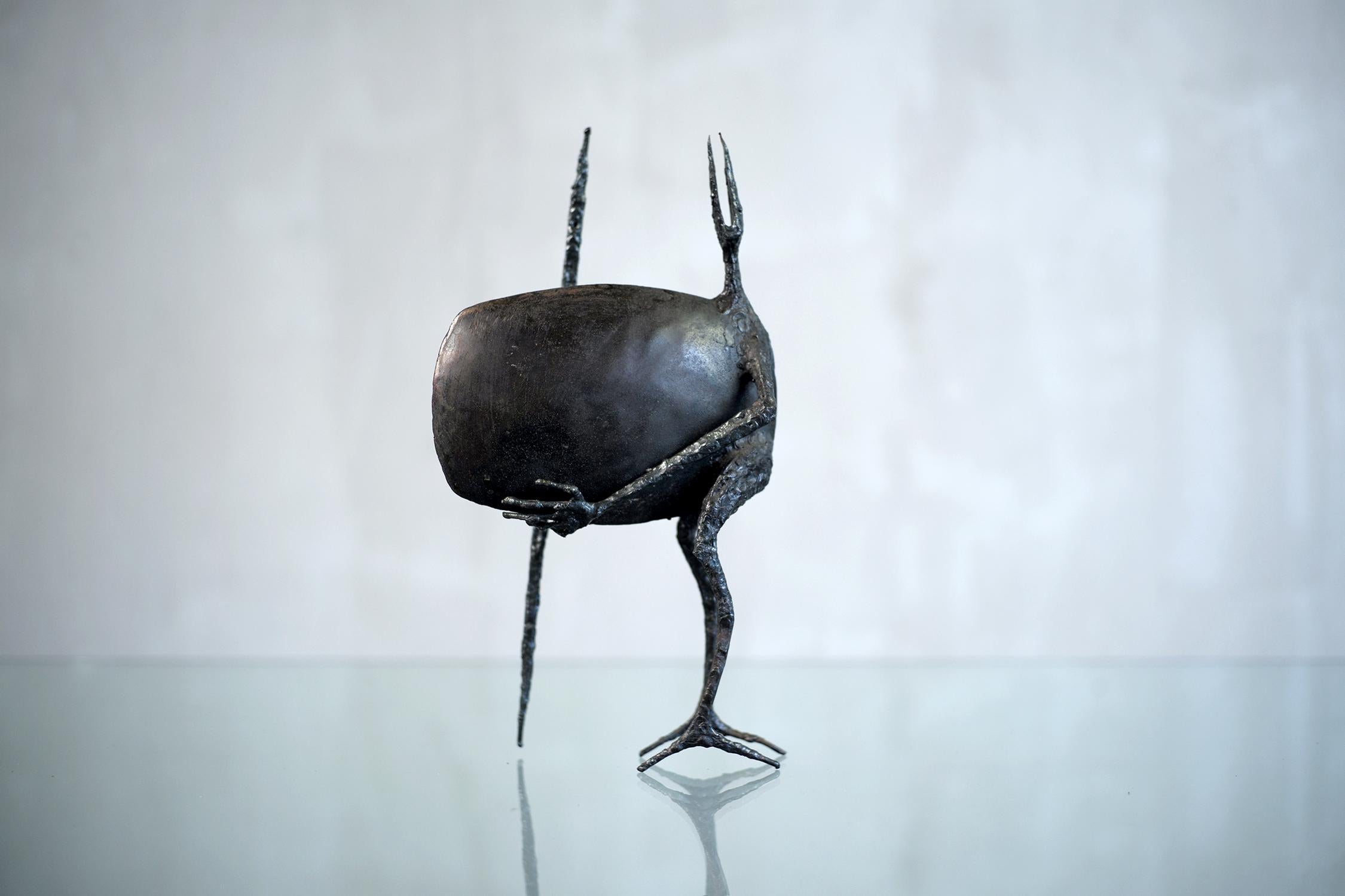 Michel Anasse, Sculpture in Welded Iron 