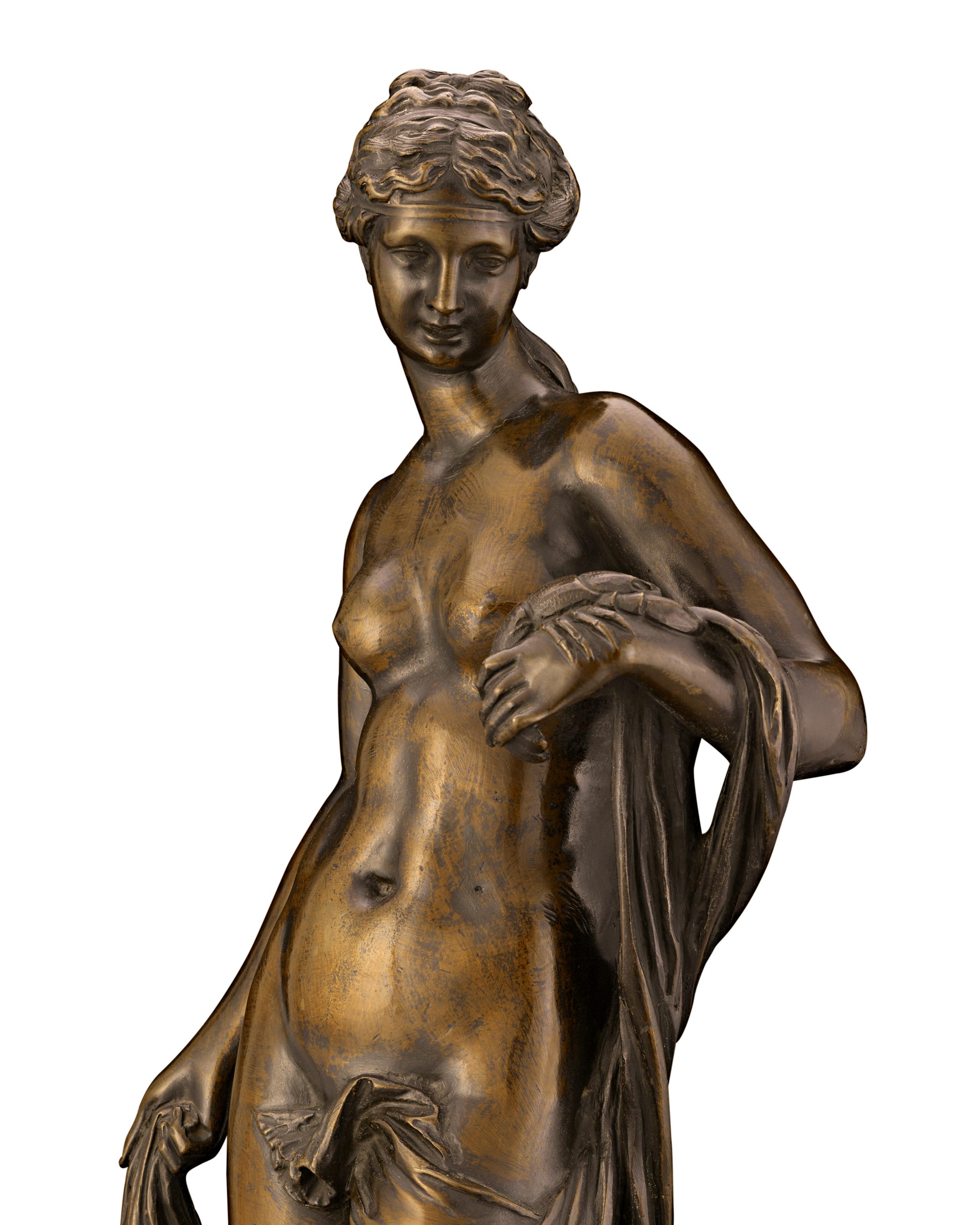Bronze d'Amphitrite d'après Michel Anguier en vente 4