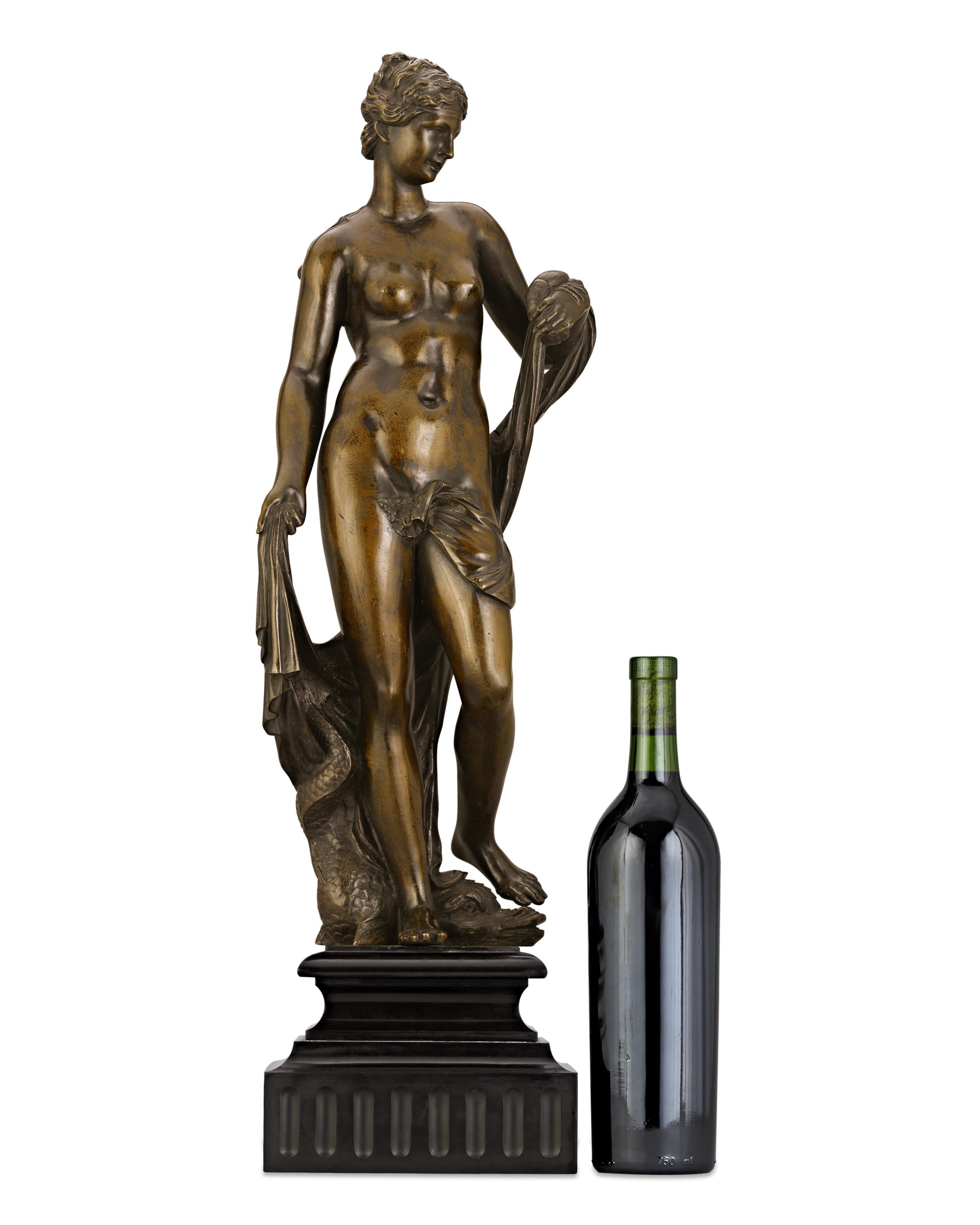 Bronze d'Amphitrite d'après Michel Anguier en vente 5