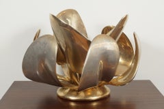 Michel Armand Rare Lit Table Sculpture