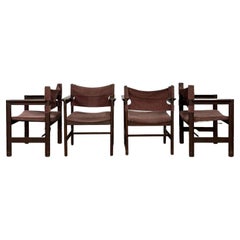Michel Arnoult safari style side Chairs