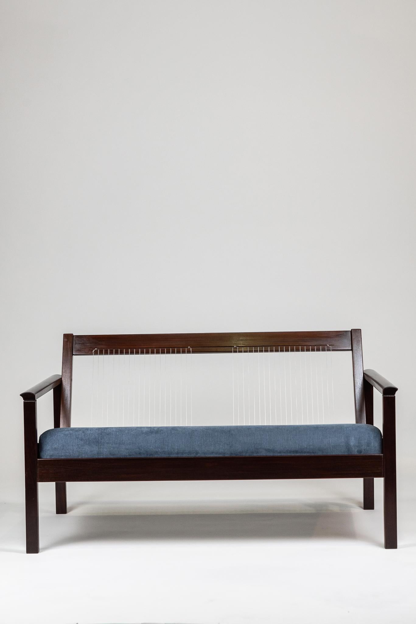 Michel Arnoult, Sofa, c. 1960, Unique Piece For Sale 2