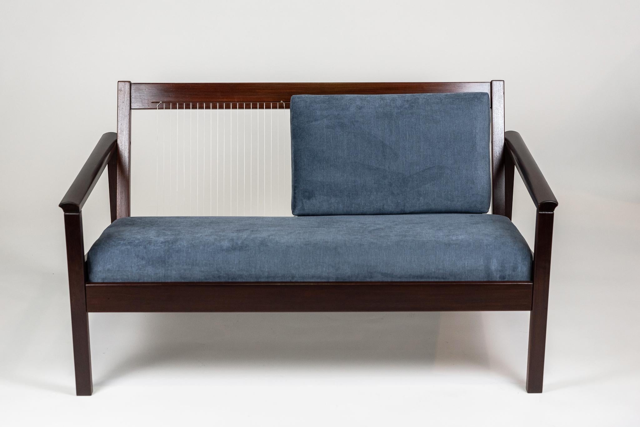 Michel Arnoult, Sofa, c. 1960, Unique Piece For Sale 3