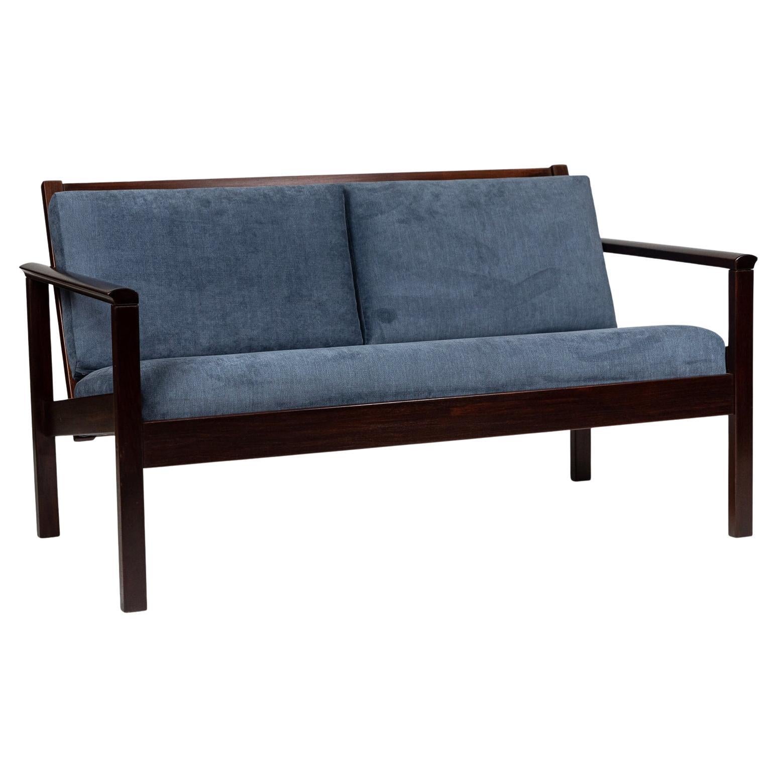 Michel Arnoult, canapé à deux places, A.I.C. 1960, Pièce unique. 127 x 70 x 72 cm en vente