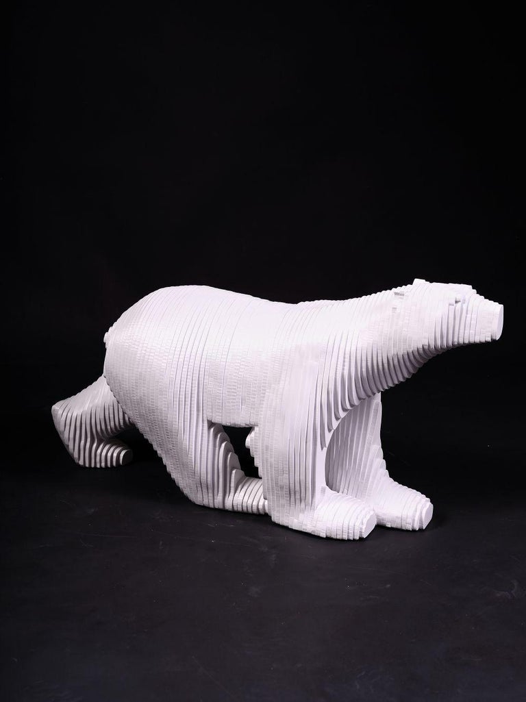 Michel Audiard - Sculpture en résine laquée blanche « L'ours » de Michel  Audiard, 2013, France En vente sur 1stDibs | michel audiard sculpteur prix