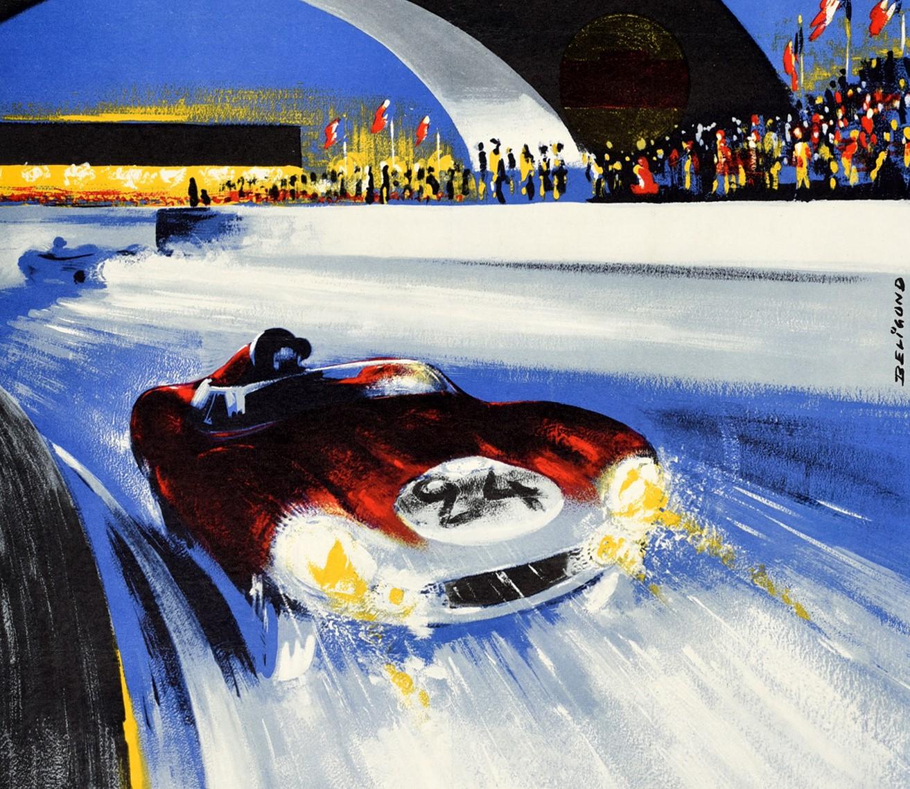 24 heures du mans poster