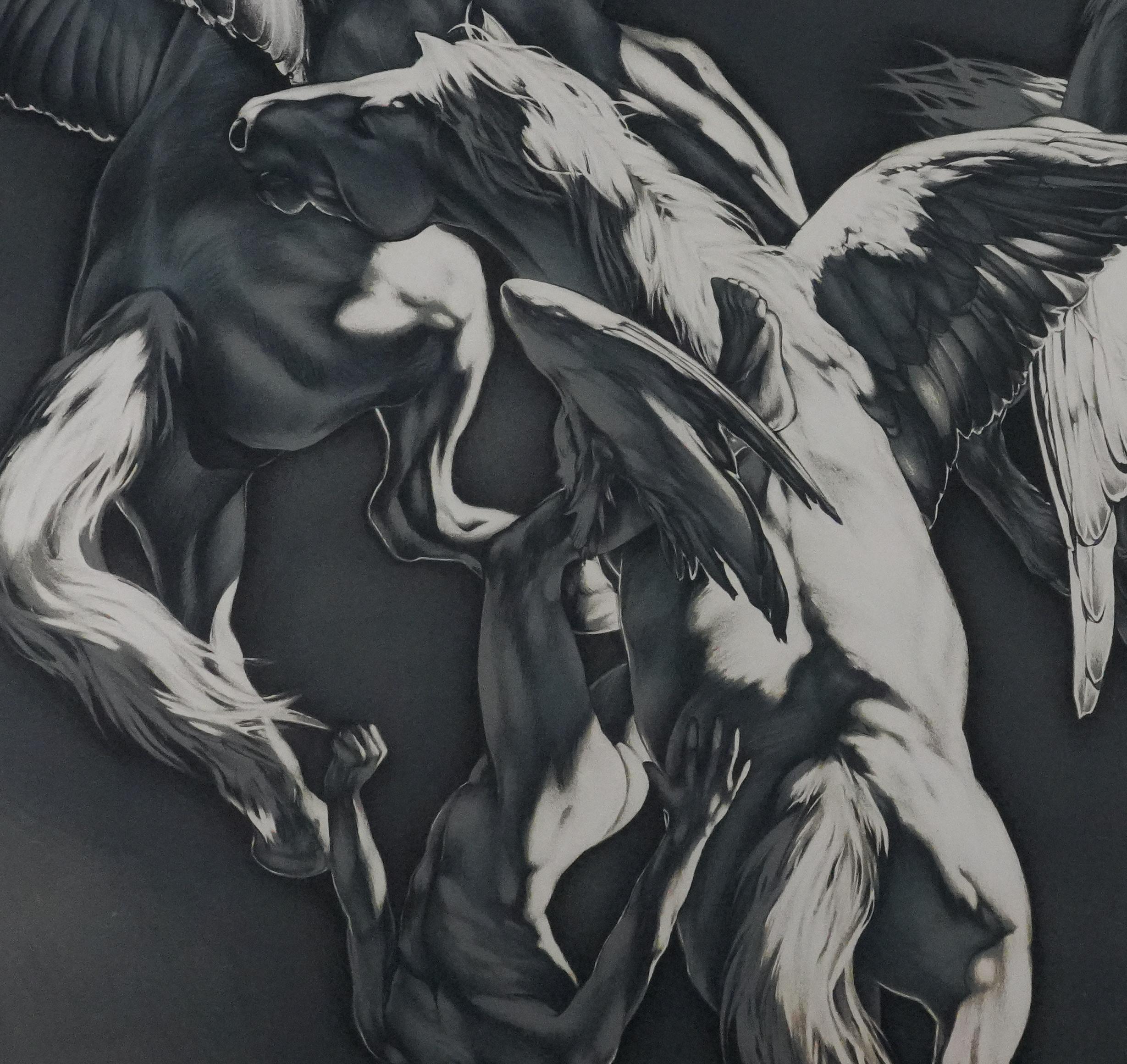 Pegasus - Lithograph Original Handsigned For Sale 1