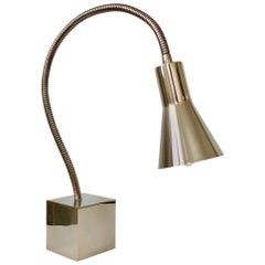Michel Boyer Desk Lamp for Verre Lumière, 1968, France