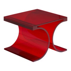 Michel Boyer & Jean-Pierre Laporte, Prototyp-Beistelltisch, Altuglas, Frankreich, 2009
