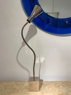 Michel Boyer Metal Table Lamp, 1968