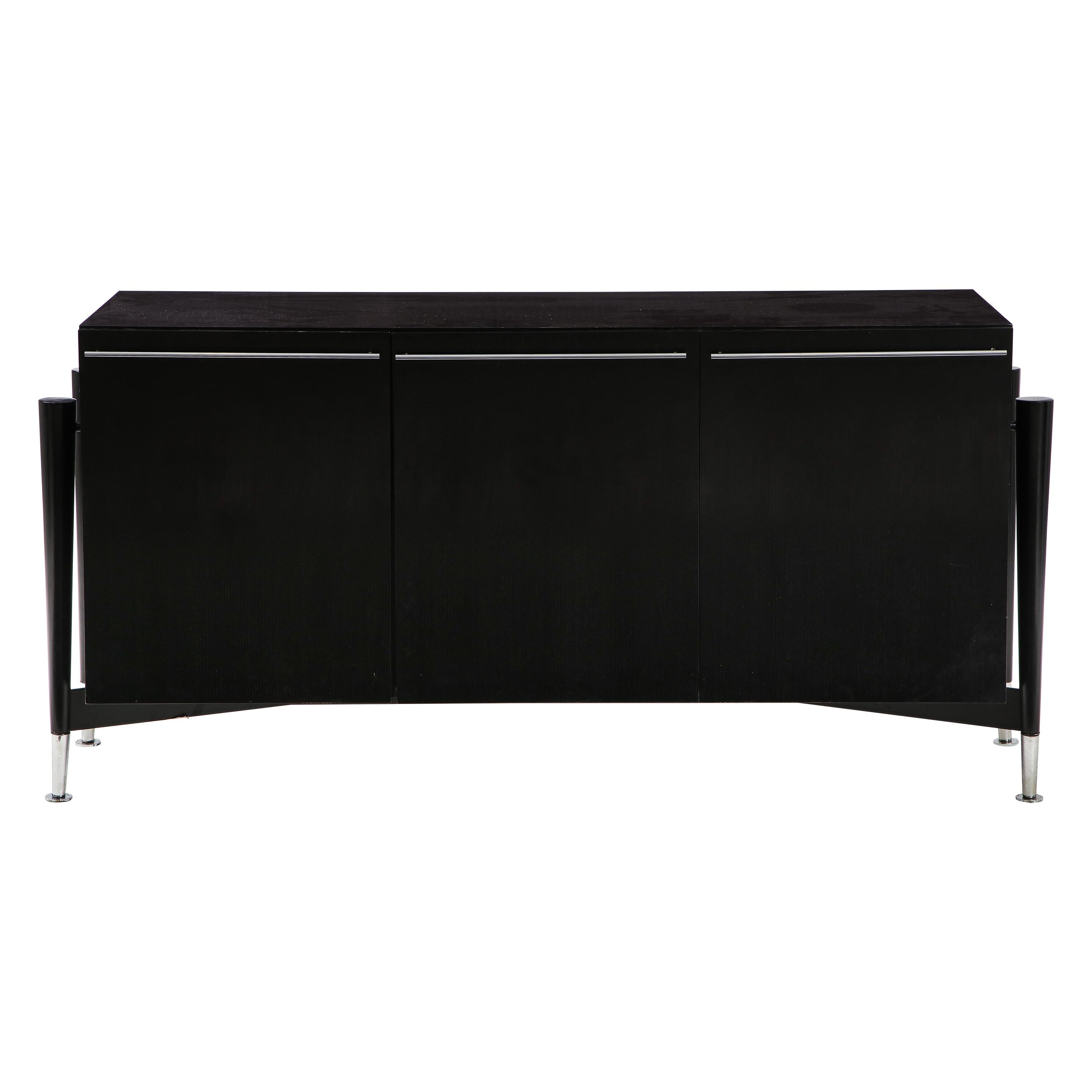 Michel Boyer Sideboard, Private Commission, France, 1990, Signed ‘mb’