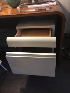 Original Michel Boyer Waterfall Desk for the Banque Rothschild, Paris