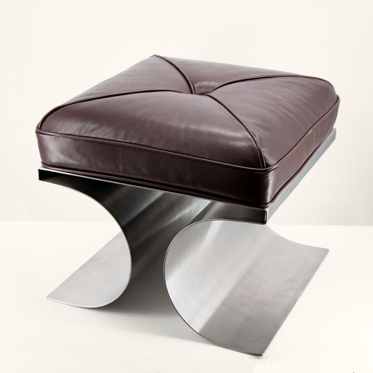Space Age Michel Boyer X Stool For Sale