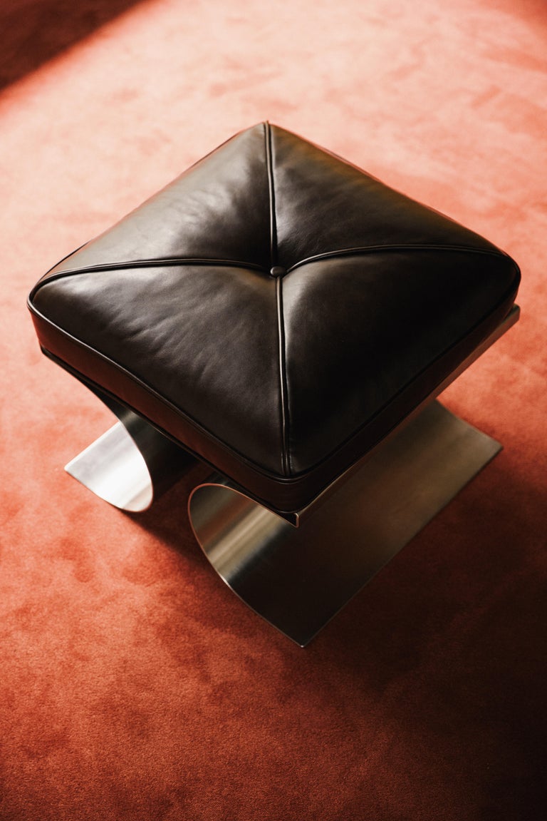 Michel Boyer X Stool For Sale at 1stDibs