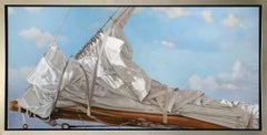 "Bowspirit, " Framed Limited Edition Giclee Print, 16" x 32"