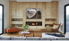 „Vineyard Haven Dinghy“, gerahmter Giclee-Druck in limitierter Auflage, 18" x 24"