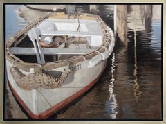 "Vineyard Haven Dinghy, " Framed Limited Edition Giclee Print, 18" x 24"