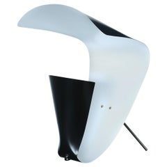 Michel Buffet 'B 201' Black and White Table Lamp