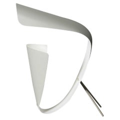 Michel Buffet Mid-Century Modern White B201 Desk Lamp