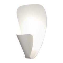 Michel Buffet Mid-Century Modern White B206 Wall Sconce Lamp