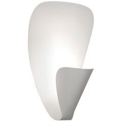 Michel Buffet Mid-Century Modern White B206 Wall Sconce Lamp