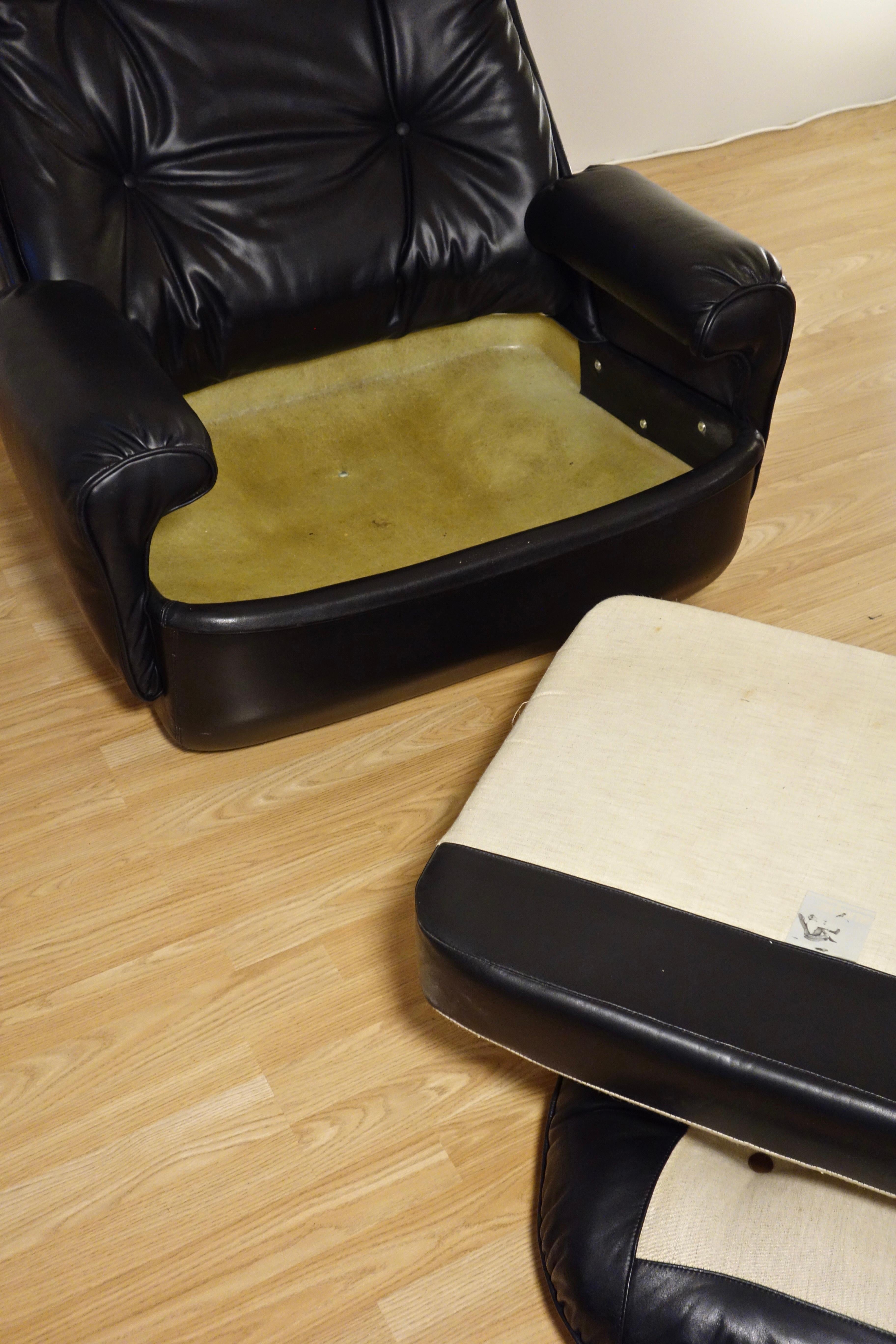 Michel Cadestin Armchair Orchidée for Airborne, French 1970's en vente 5