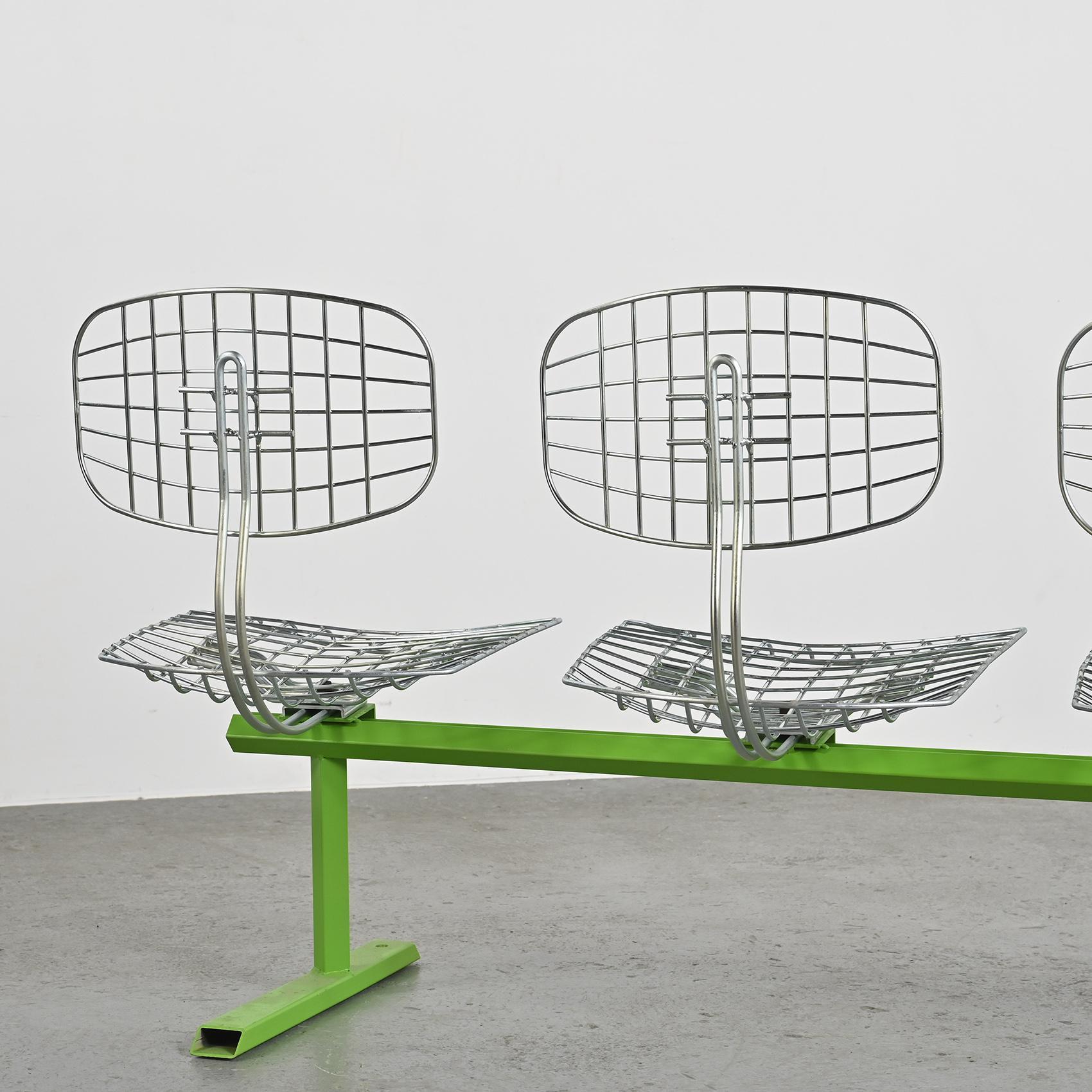 Michel Cadestin: Panchina Beaubourg con 4 posti a sedere, 1974 in vendita 4