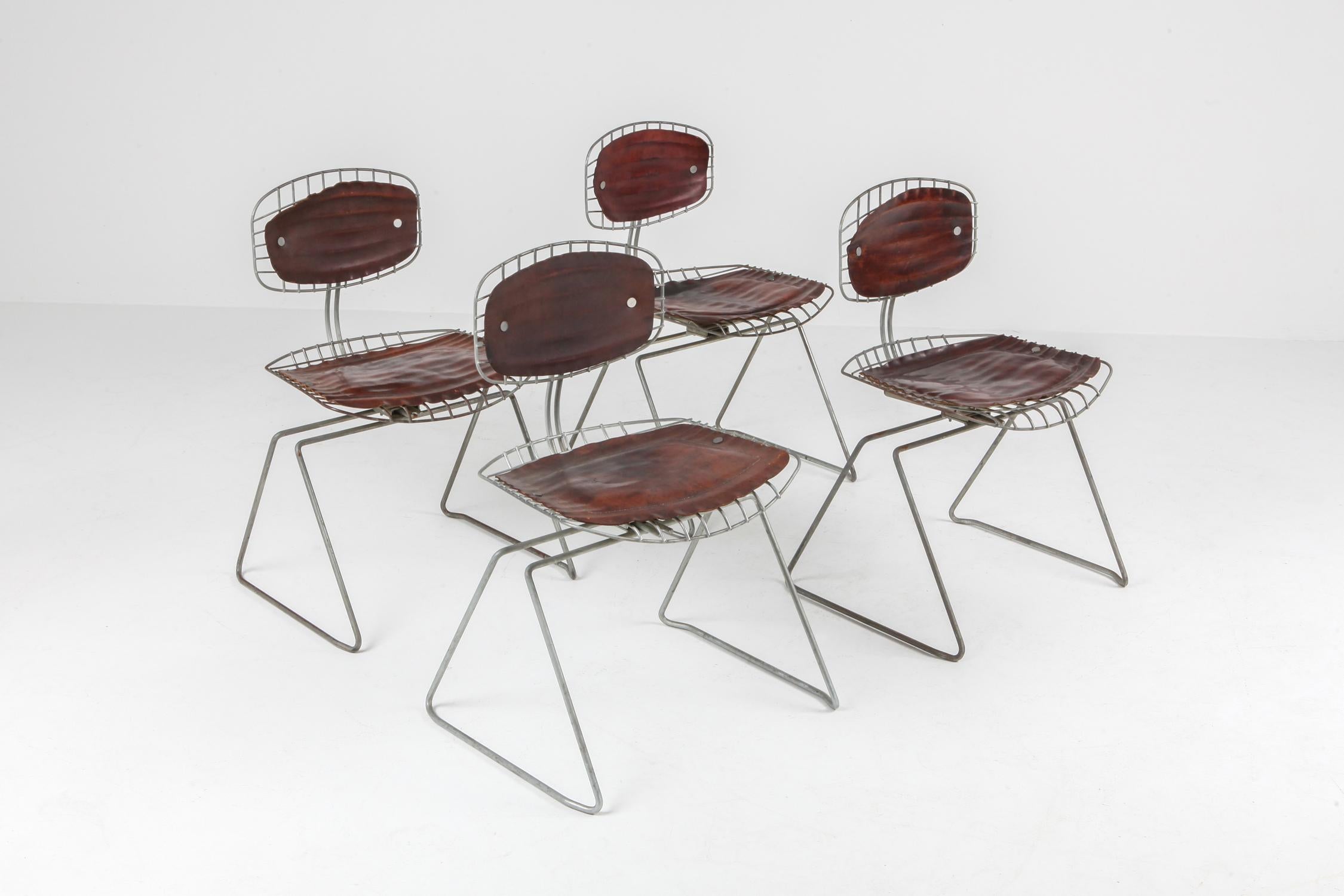 Michel Cadestin Beaubourg Wire Chair Centre Pompidou 1