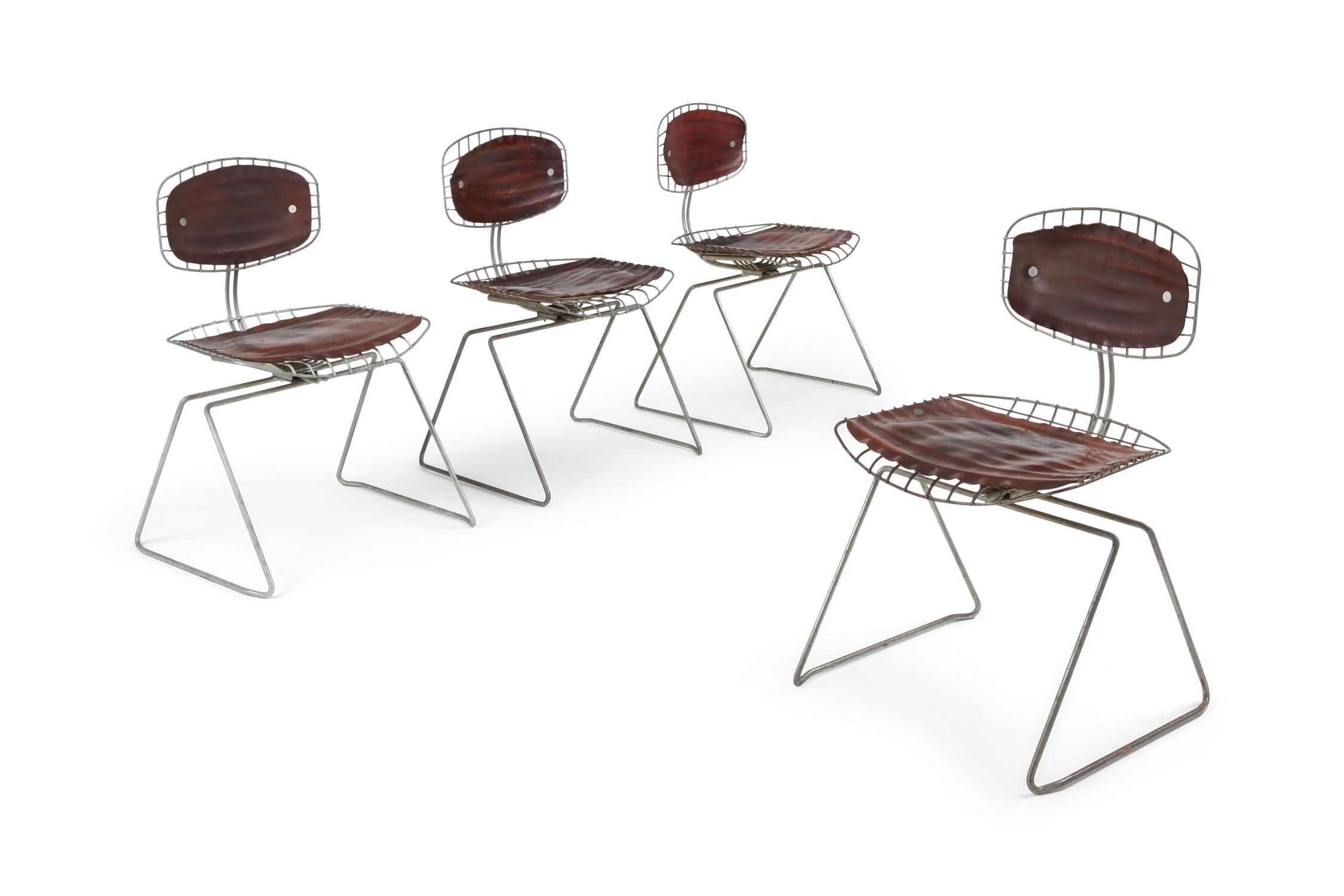 Michel Cadestin Beaubourg Wire Chair Centre Pompidou 2