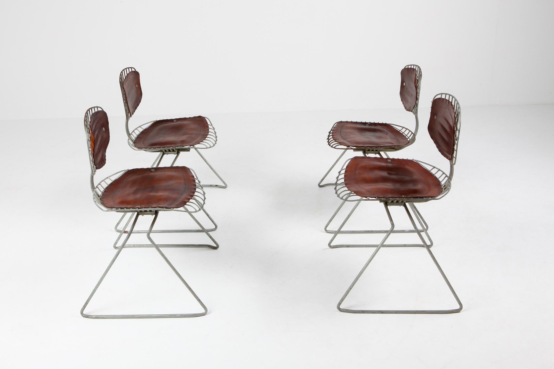 Michel Cadestin Beaubourg Wire Chair Centre Pompidou 5