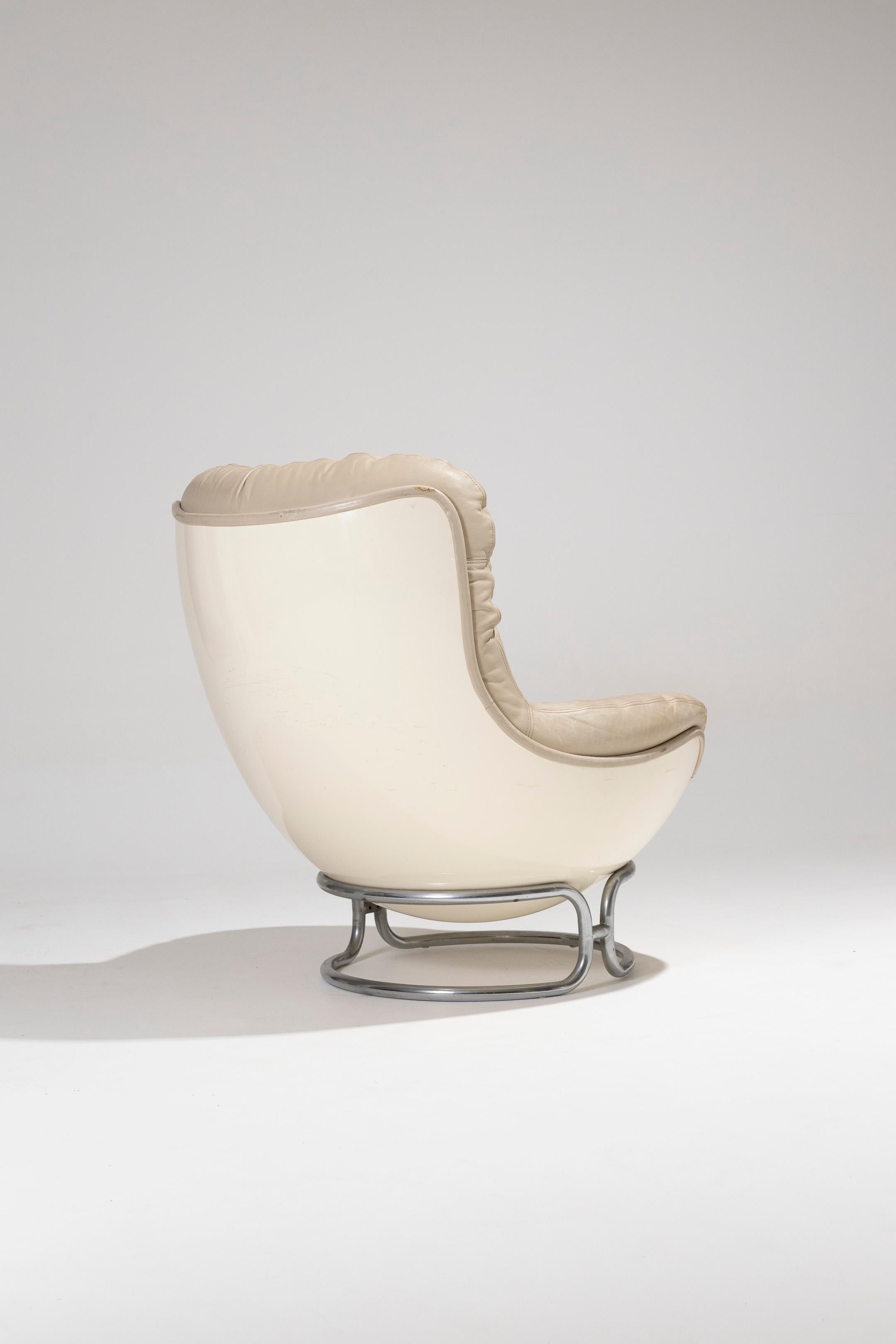 20ième siècle Fauteuil Michel Cadestin Karate, 1970 en vente