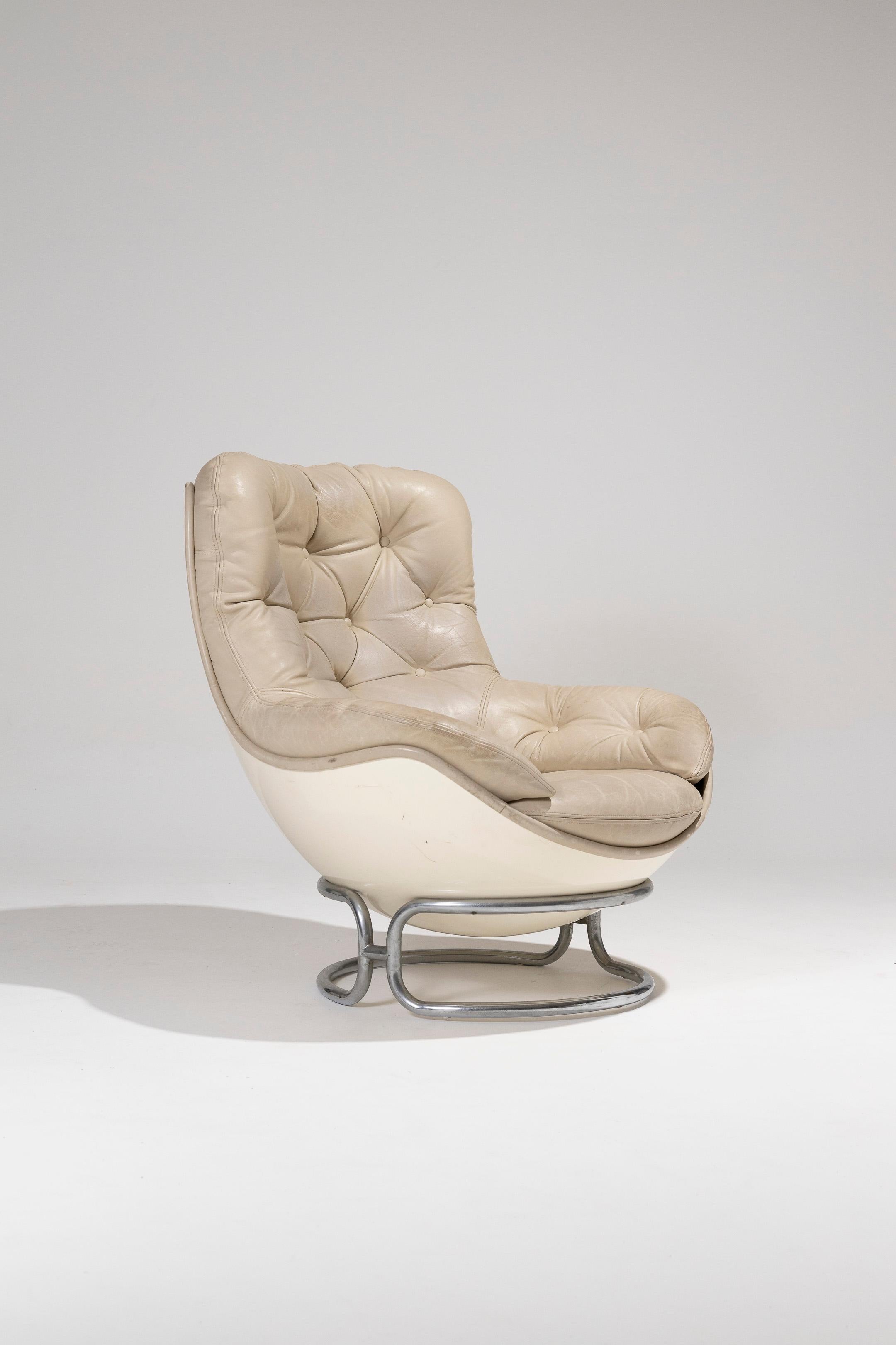 Fauteuil Michel Cadestin Karate, 1970 en vente 1
