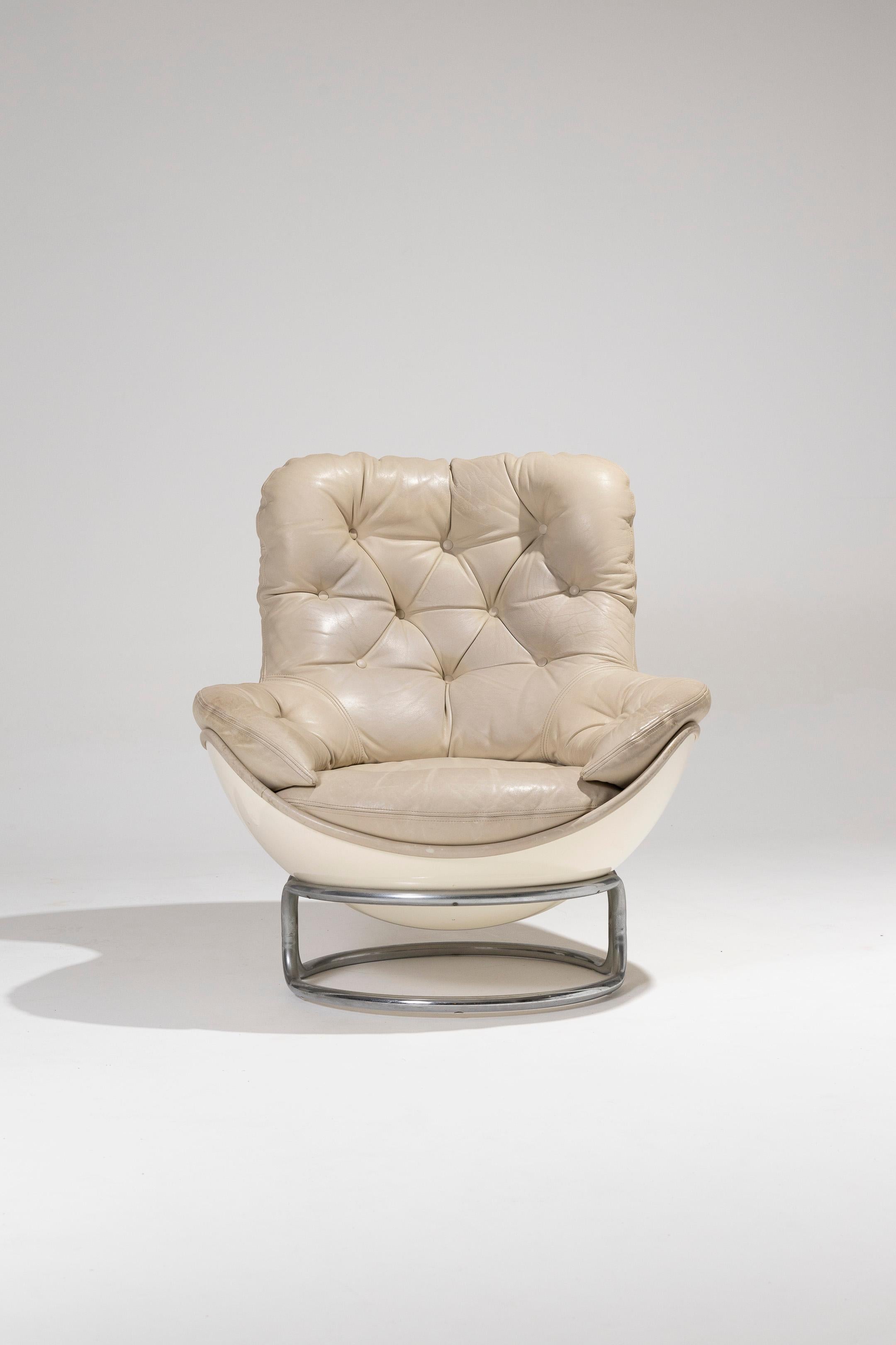 Fauteuil Michel Cadestin Karate, 1970 en vente 2