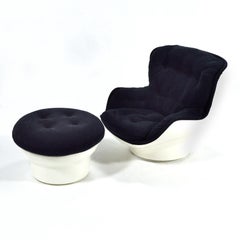 Michel Cadestin "Karate" Lounge Chair and Ottoman by Airborne