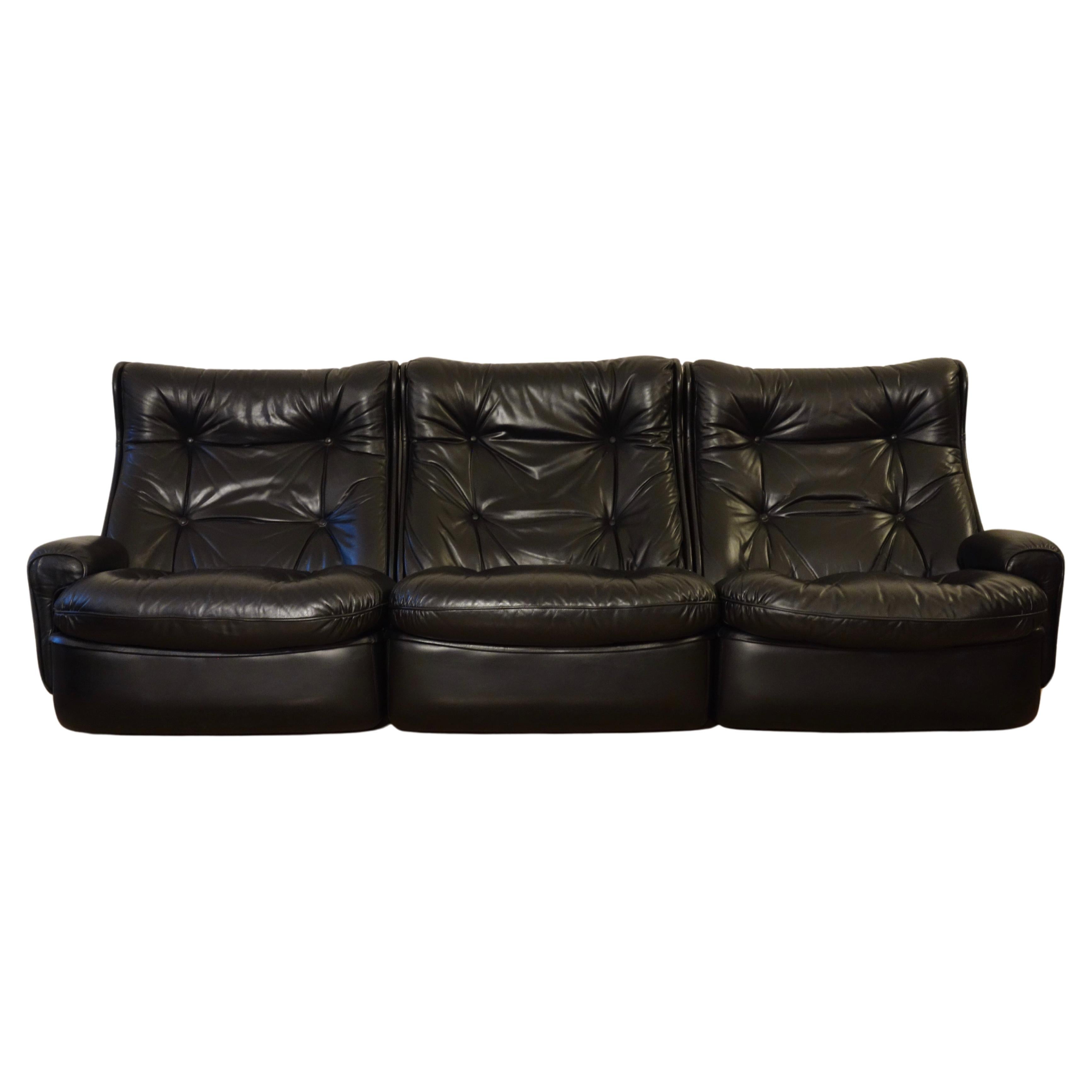 Michel Cadestin Sofa Orchidée for Airborne, French 1970's