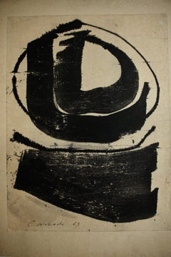 Michel Carrade Ink on Paper, 1963